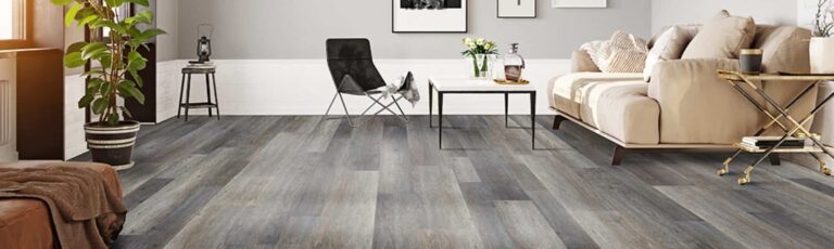 luxury vinyl flooring in the living room